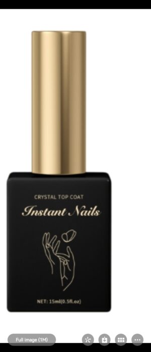 Instant Nails Crystal Top Coat: IS57899